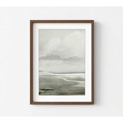 Art Print by Dan Hobday: Lakes Scene - Wall Art