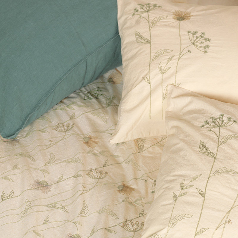 Haahris Cotton Floral Duvet Cover