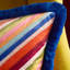 Darling Diagonal Stripe Striped Bright Cushion