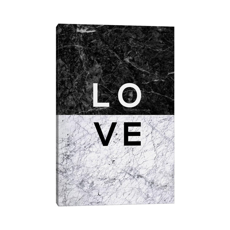 Love B&W by Orara Studio - Wrapped Canvas Print, 101.6 cm H x 66.04 cm W x 1.91 cm D