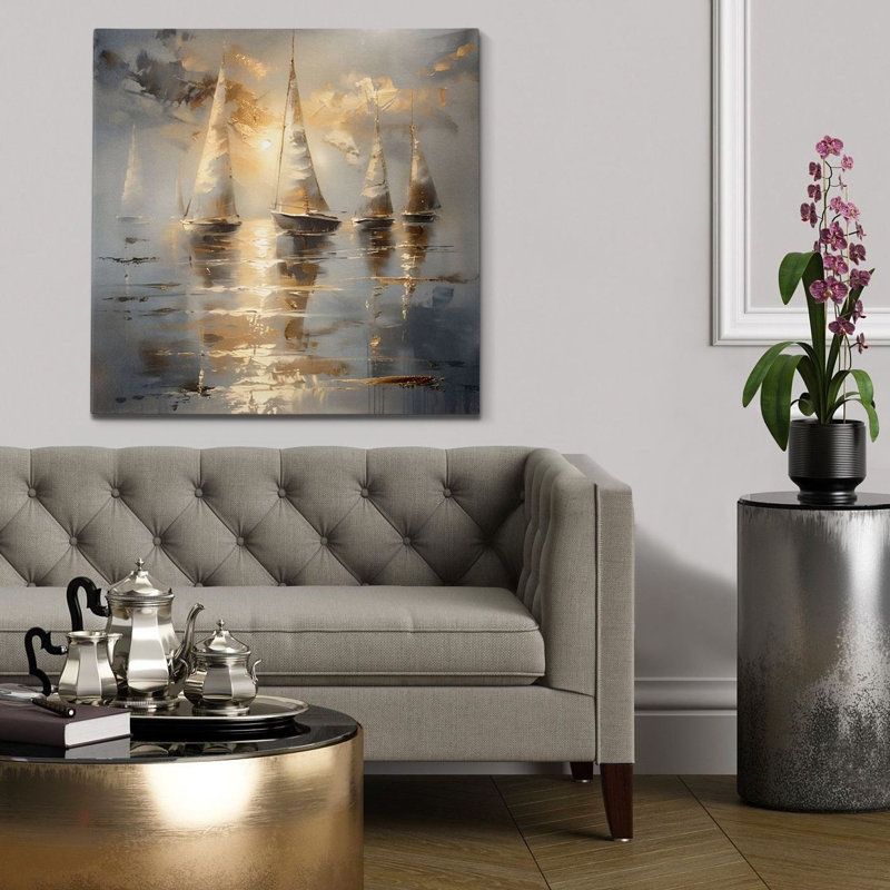 Decorative Canvas Painting, 39.4" H x 39.4" W