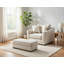 Ensemble de chaise et repose-pieds Hifza