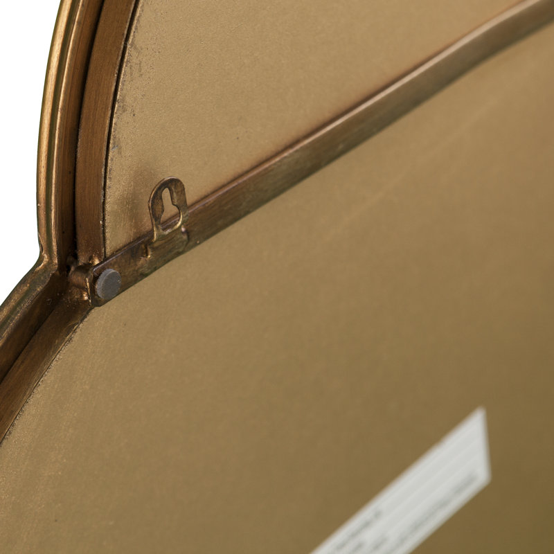 Colverdale Metal P-Shaped Mirror