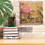 «Latitude And Latitude Travel To London» par Art Licensing Studio, art mural sur toile-1034623653