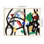 «Colors in the Forest 03» par Little Dean, impression sur bois encadrée-1402045108-1402045109