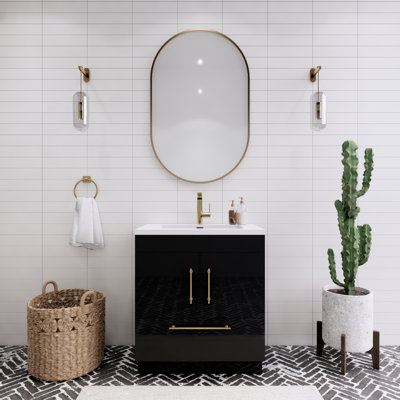 Spring Single Bathroom Vanity