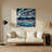Cities Alaska Gray Metal Wall Art