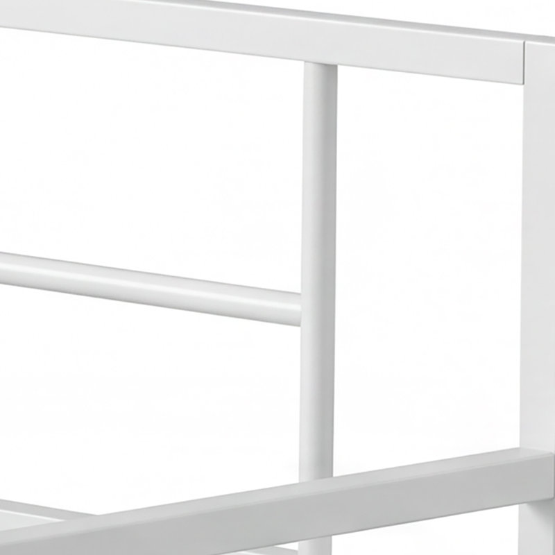 Lit de jour simple Rithvik, Blanc