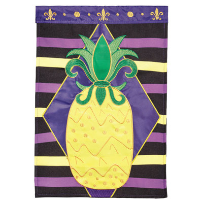 Bissett Double Sided 18'' H x 13'' W Polyester Garden Flag