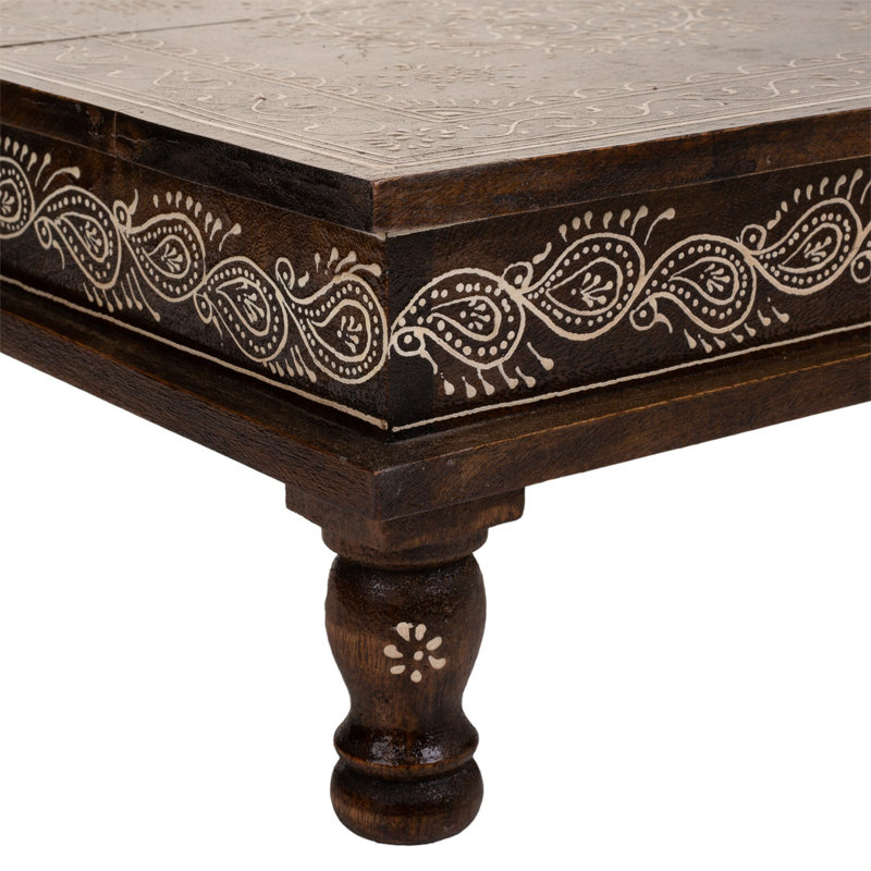 Arteria Solid Wood Four Leg Coffee Table