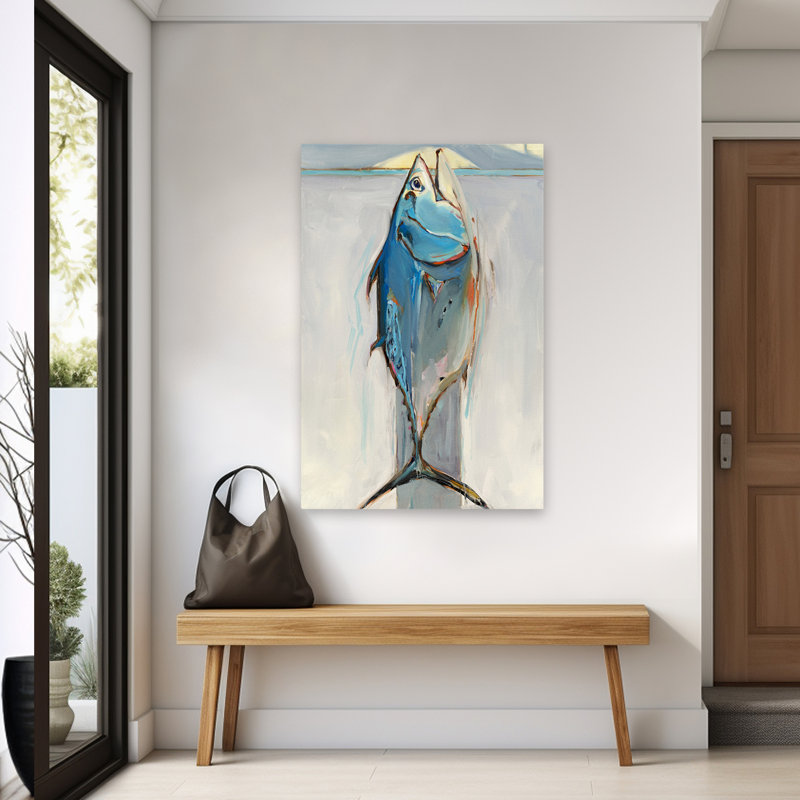 Bonita - Animals Fish Art, 60" H x 40" W