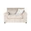 Canapé modulaire en velours côtelé avec accoudoirs et repose-pieds Oliwier-950141467