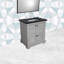 Weatherwax 30'' Single Bathroom Vanity with Granite Top