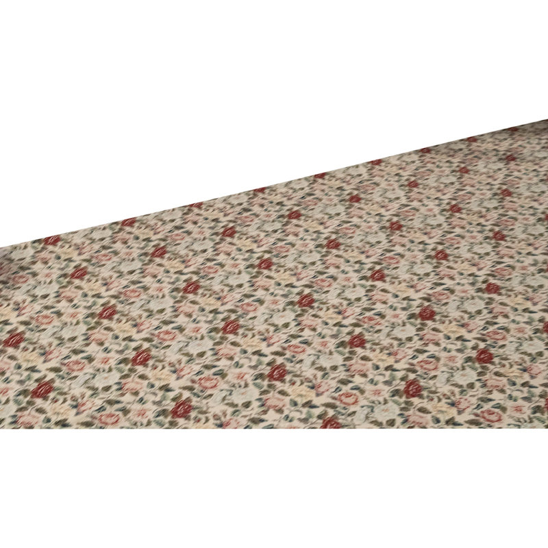 One-of-a-Kind High-Quality Hand-Knotted Gray/Red Area Rug