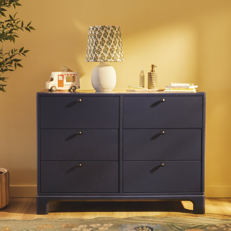 Commode 6 tiroirs Little Seeds Posey, Deep Blue