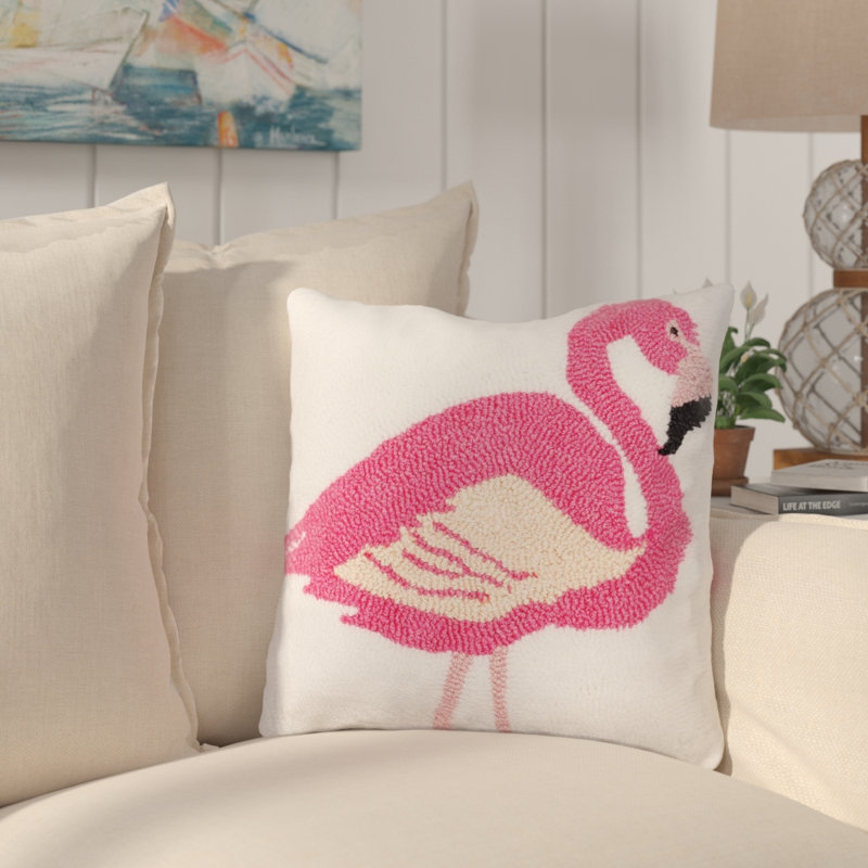 Gordon Embroidered Throw Pillow