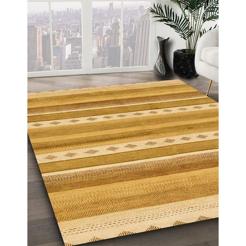 Wool Abstract Indoor Rug, Rectangle 8' x 12'