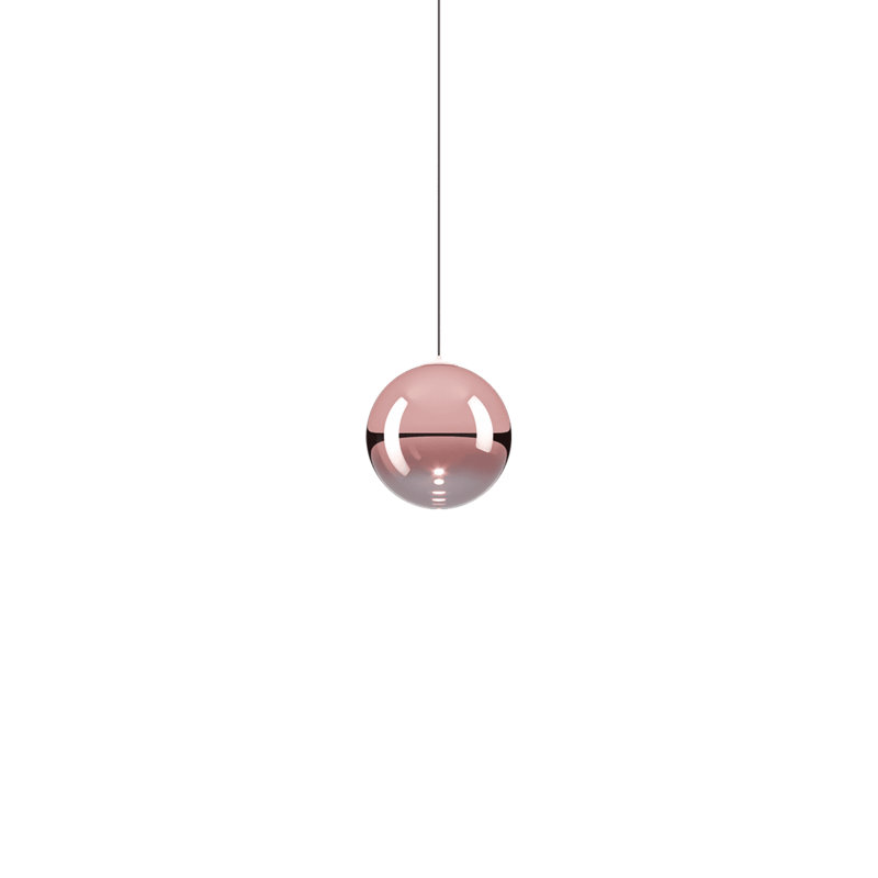 Lodes Solo 10 Suspension Lamp Low-V, Rose Gold