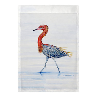 Reddish Double Sided Polyester Animal Garden Flag