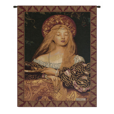 Italian Loom Woven Cotton Blend Wall Hanging