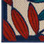 Tapis or, vert et bleu à motif floral pour l'intérieur et l'extérieur Eaglin-264614519
