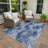 Machine Washable Indoor/Outdoor Lipman ACN2424 Abstract Rug-382138694