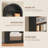 75.8" Farmhouse Arched Bookcase, 6-Tier Wooden Storage Organizer, Open Display and Storage Rack-1133838596