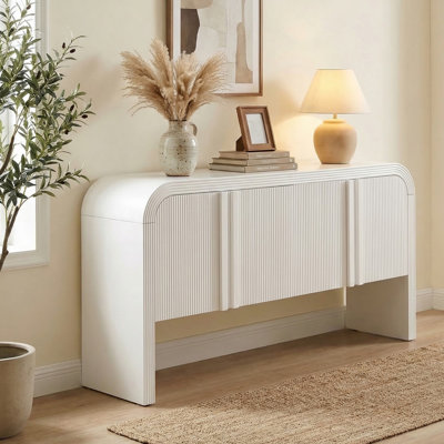 Console de 63 po pour le vestibule