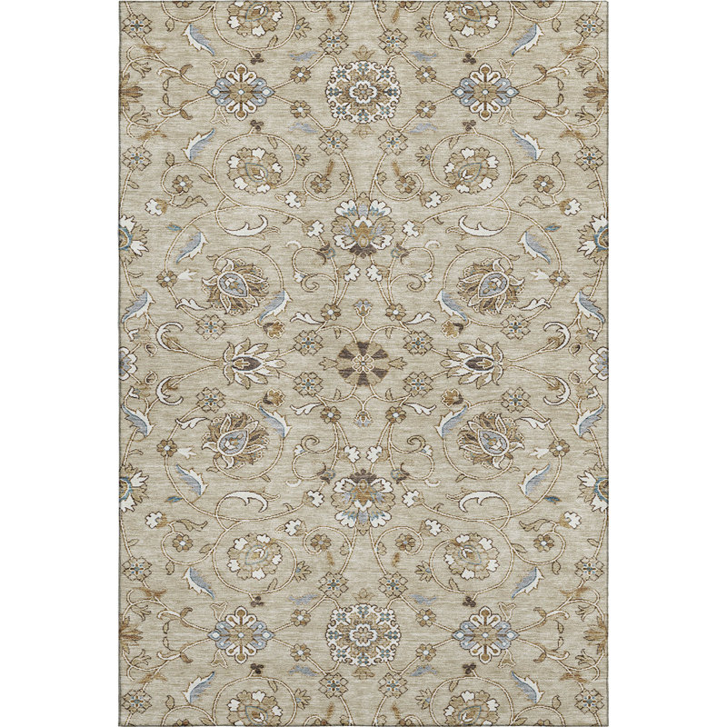 Premium Machine Washable Gurubaksh AMF1149 Moroccan Rug, Rectangle 10' x 14'