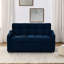 Lit avec lit escamotable, dossier réglable, charge, velours bleu, 2 pour le salon et la chambre à coucher-1727553927