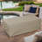 Heavy Duty Multipurpose Outdoor Rectangle FirePit Cover, Durable UV Resistant Patio Waterproof Cover Suitable For LAUREAN AEGEAN  Belle-150878683-150878682