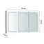 Armoire à pharmacie 60 po x 36 po à DEL avec miroir-1750344615-1750344618