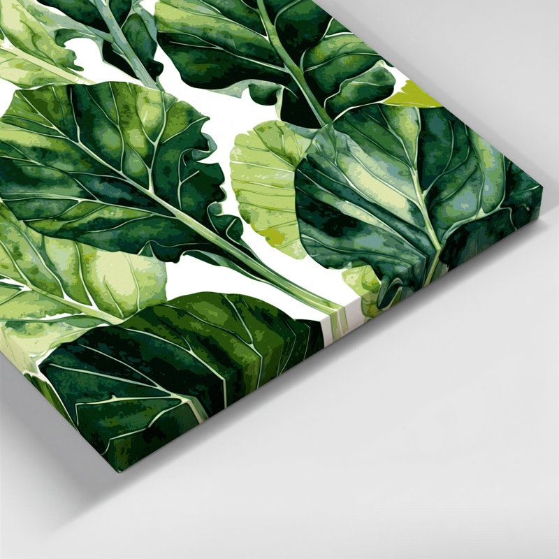 Art mural sur toile Green, H 24 po x l 36 po