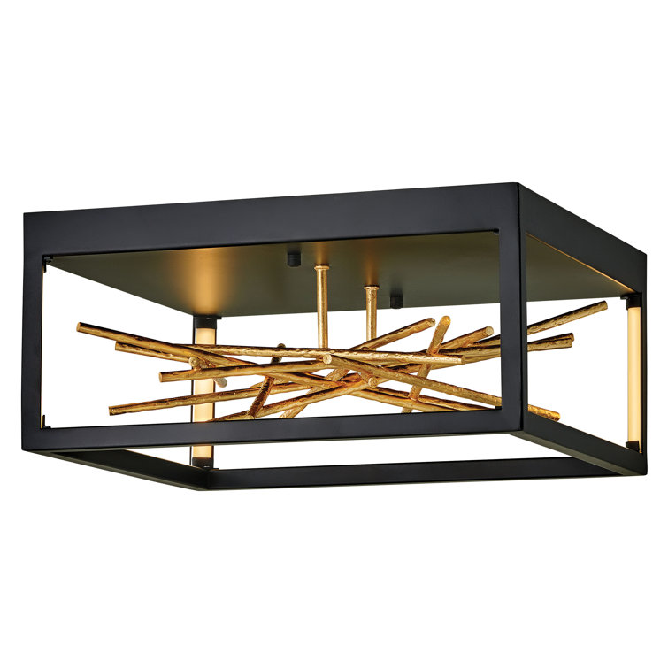 Styx 1 - Light 18" Unique Rectangle LED Flush Mount