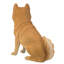 Statue Shiba Inu assise