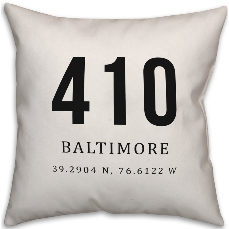 Outdoor Reversible Throw Pillow