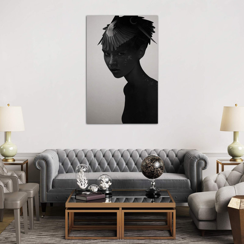 Eva - Wrapped Canvas Print, 152.5 cm H x 101.5 cm W