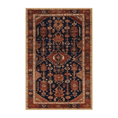 Tapis brun lavable à la machine