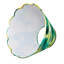 Abat-jour empire en tissu 10 "H