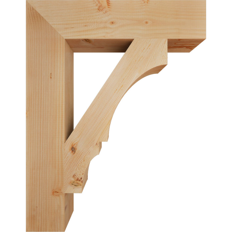 Support de bloc Balboa, Sapin de Douglas lisse, L 5 1/2 po x P 28 po x H 36 po