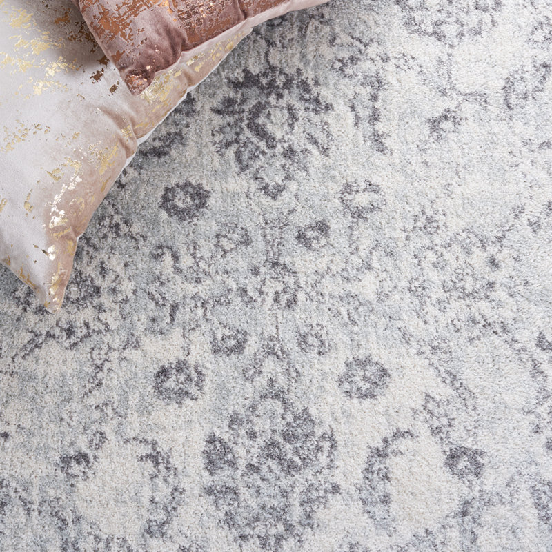 Hawtree 281 Area Rug In Ivory / Grey, Rectangle 8' x 10'