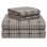  Ensemble de draps 100% flanelle de coton écossais