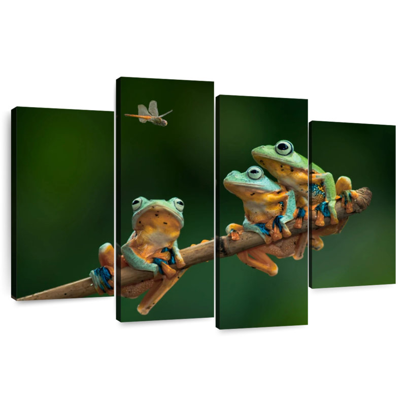 Brampt Hungry Frogs, 42'' H x 68'' W