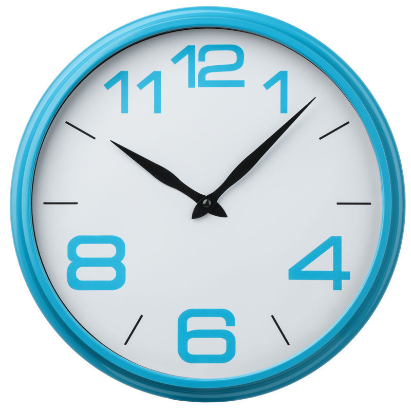Oluna Wall Clock, Blue