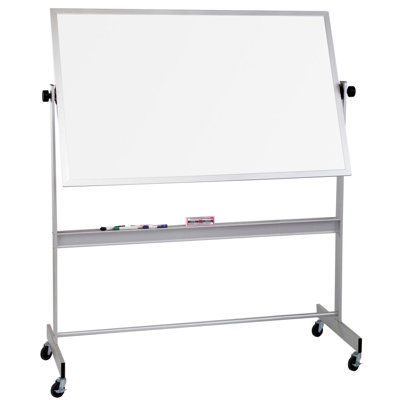 Deluxe MooreCo Yes Freestanding Metal Whiteboard