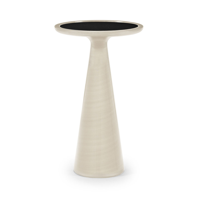 Addie Pull-Up Table, White