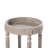 Rustic Farmhouse End Table With Storage Shelf