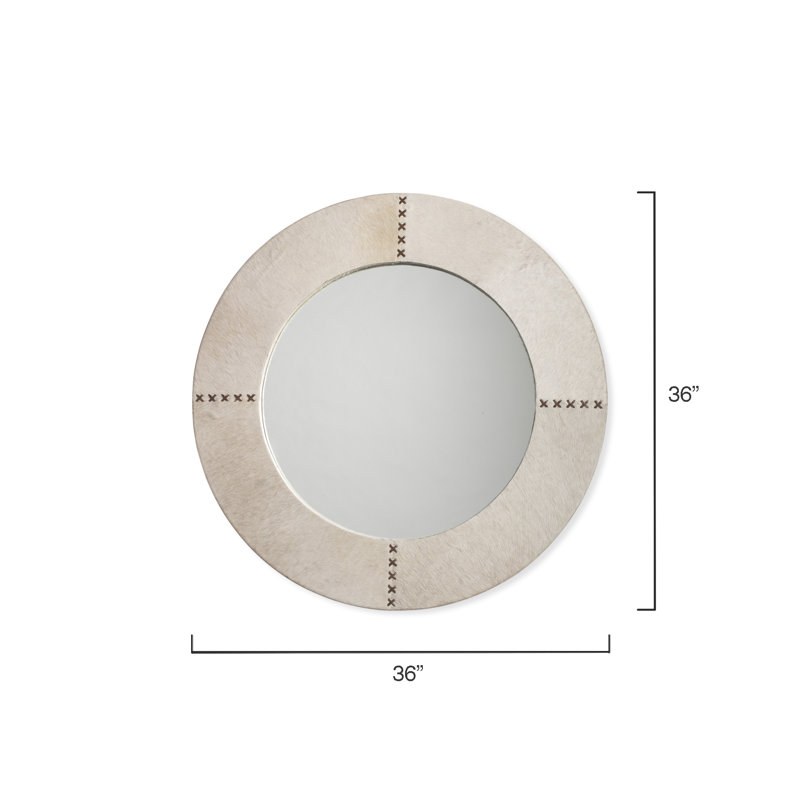 Circle Mirror, White