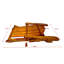 Chaise Adirondack (chêne)