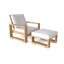 Capistrano Outdoor Teak Lounge Chair